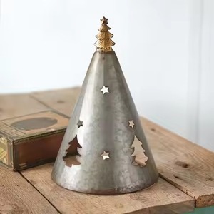 Campana Colgante Navideña de Metal Rústico, Adorno Decorativo Vintage para Árbol, Puerta, Pared, Ventana, Chimenea, Decoración Festiva para el Hogar - Product Image 2