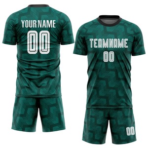 Conjunto de Uniforme de Fútbol Personalizado por Sublimación, Camiseta Deportiva, Pantalones Cortos, Logotipo Personalizado, Nombre, Número, Ropa de Equipo, Venta al Por Mayor de Fábrica - Product Image 1