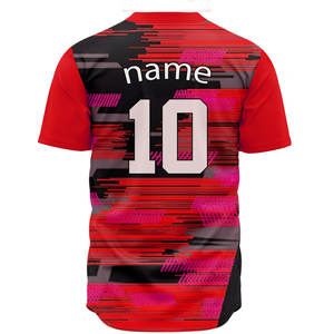 Maillots de baseball personnalisés OEM par sublimation, uniformes d'équipe, maillots de softball en gros - Product Image 4