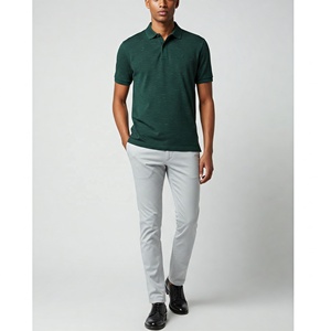 Vente directe par l'usine de produits à forte demande Fabricants de vêtements pour hommes Polo pantalon décontracté à coupe droite pour hommes - Product Image 1