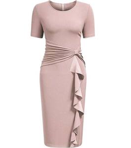 Vestido Polo de Algodón Sostenible para Mujer - Tela Ecológica - Vestido Deportivo de Manga Corta con Logotipo Personalizado - Product Image 6