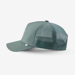 Gorra trucker de malla con diseño personalizado y bordado frontal, ajustable, de 6 paneles, informal, para adultos, unisex, para primavera y verano. - Product Image 3