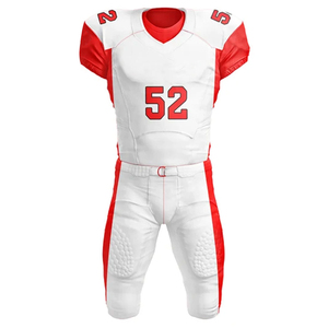 Uniforme de football américain pour hommes entièrement stylé, respirant, confortable et de haute qualité, avec couleur personnalisée - Product Image 5