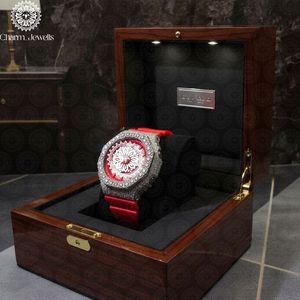 Charm_Jewells Luxury Round Analog Quartz <b>Watch</b> Stainless Steel Band 40mm Luminous Folding Clasp Unisex - Product Image 1