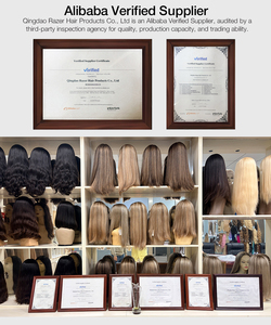 Peluca frontal de encaje HD, cabello virgen sin procesar, sin pegamento, lista para usar, pre-arrancada, línea de cabello natural - Product Image 6