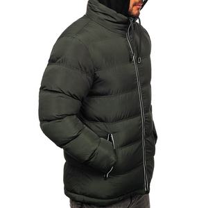 Chaqueta acolchada de poliéster para hombre, Cazadora Bomber ligera, hecha a mano - Product Image 5