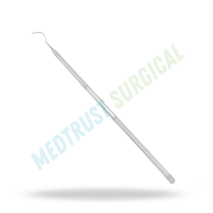 Cureta Gracey Equina Izquierda de 17 Pulgadas (43 cm), Instrumento Dental Veterinario para Limpieza Periodontal en Caballos - Product Image 4