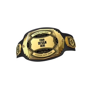 Ceinture de championnat personnalisable de qualité supérieure avec texte et design sur mesure – Récompense sportive - Product Image 6