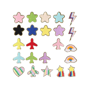 Chenille Patch Manufacturer for Custom Names, <b>Initials</b> and Lettering, Private Label Production and Export Wholesale for Clothing - Product Image 1