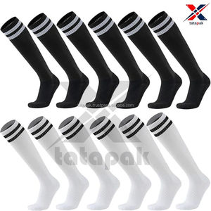 Export Quality Winter Crew & Knee <b>Socks</b> for Adults Made of Spandex/<b>Polyester</b> Men's Training Custom Cuff Logo Wholesale Available - Product Image 6