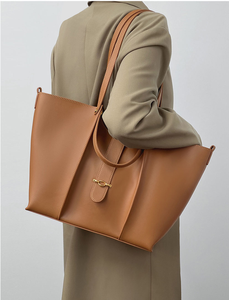 Sac à main fourre-tout en cuir de vache véritable pour femme, peint à la main, grande capacité, fermeture éclair, doublure en polyester, sac à bandoulière de voyage - Product Image 3