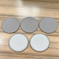 Patch en tissu denim sergé Dreadmark Circle avec bordure Merrow, feutre non tissé fait main, crochets et boucles à coudre, pour textiles de maison vierges
