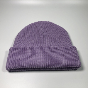 Gorro de Punto Unisex de Color Sólido, 100% Algodón, Cálido para Invierno, Casual, Ajustable para Adultos, Personalizable con Conceptos de Fitness - Product Image 2