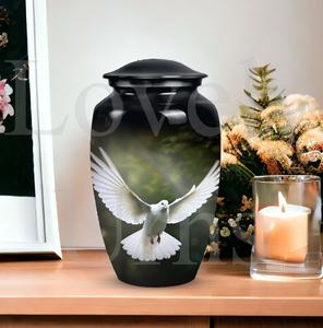 Urnas funerarias decorativas con forma de paloma para cenizas humanas de adultos, recuerdo funerario, tributo decorativo, recuerdo. - Product Image 6