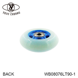 Rueda de Scooter Azul Claro con Núcleo Azul WB08076LT90-1 YEOU CHERNG - Product Image 1