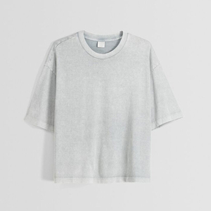 T-shirts pour hommes de haute qualité, coupe ample, 100% coton, décontractés, surdimensionnés, séchage rapide et respirants, logo sur le devant, best-seller - Product Image 2