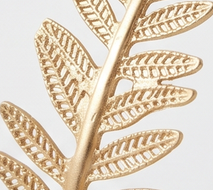 Premium Handmade <b>Metal</b> <b>Bowl</b> With Leaf Design Polished Gold Finish Glam Decorative Centerpiece For Wedding Or Home Display - Product Image 2