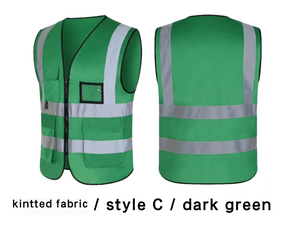 เสื้อกั๊กนิรภัย Hi-Vis ใหม่เสื้อแจ็กเก็ตขับรถสะท้อนแสงเสื้อกั๊กนิรภัยสำหรับคนงานกลางคืน - Product Image 3