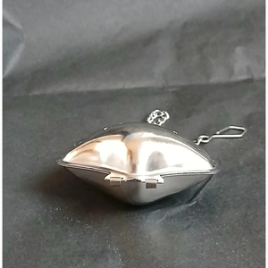 Sea Shell Design <b>Silver</b> Plated Metal Tea <b>Coffee</b> Infuser For Drinking Kitchen Ware Accessories <b>Table</b> Decoration Products Supplies - Product Image 1