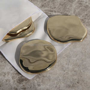 Posavasos artístico de metal con diseño de Paisley grabado adecuado para la decoración de la cocina de comedor de boda tradicional india - Product Image 4