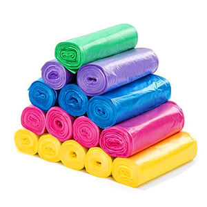 Star-Sealed Trash Bags on Roll HDPE Waterproof Plastic <b>Garbage</b> Bag Umbrella Use from Vietnam Supplier - Product Image 2