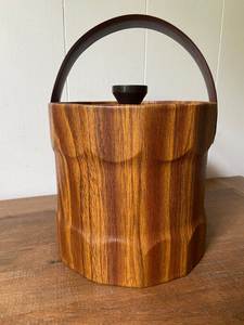 Cubo de Hielo de Madera de Acacia de Diseño Tradicional a Precio de Fábrica para Bar, Hotel, Bodas, Fiestas, Almacenamiento de Cerveza y Vino - Product Image 5