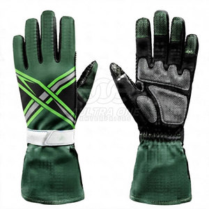 Winter Racing Kart Gloves Breathable Performance Fabric <b>Silicone</b> Grip Palm Extended Wrist Design <b>Waterproof</b> Lightweight Hook - Product Image 6