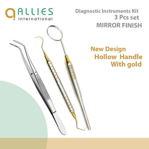 Kit de Instrumentos Quirúrgicos Dentales Profesionales de Acero Inoxidable con Martillo, Pinzas y Herramientas de Diagnóstico para Cirugía Oral - Product Image 1