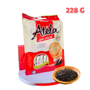Black Sesame Crispy Crackers 228G Sweet Taste Sachet Bag - Product Image 2