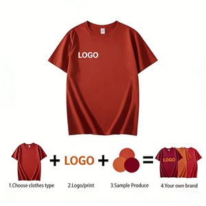 Wholesale Men T-<b>shirts</b> Oversized Polyester/Cotton T-<b>Shits</b> OEM Custom Logo Plain Fashion Streetwear Private Label - Product Image 3