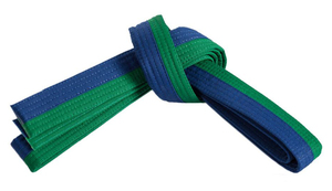 Ceintures d'arts martiaux personnalisées en gros, colorées, à double enroulement, pour karaté, judo, BJJ, légères, respirantes, à séchage rapide, unisexes, pour adultes - Product Image 4