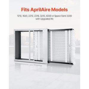 Paquete de 4 Filtros de Aire Acondicionado HVAC MERV 13 de 20 x 25 x 4, Filtros Electrostáticos Plegados para Aire Acondicionado con Duración de 12 Meses, Filtro para Caldera de Tamaño Real - Product Image 3