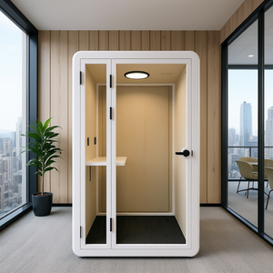 Cabinas Acústicas para Oficina Solo Plus HIPOD para Uso en el Hogar o en Oficinas Interiores que Brindan Privacidad y Espacio para Reuniones - Product Image 3