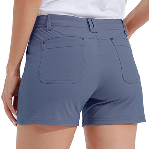 Top Selling High Enhancing Performance Trending Stylish Look Women's Sporty Golf Shorts Breathable Skinny Fit Polyester Cow/Camo - Product Image 2