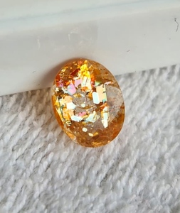 Magnifique pierre de soleil naturelle multicolore, taille ovale, pierre précieuse en vrac à prix de gros, toutes formes et tailles disponibles - Product Image 5