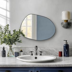 Espejo de Pared de Madera de Acacia, Espejo Decorativo de Madera Sostenible para Decoración del Hogar Ecológica, Plato Colgante al por Mayor - Product Image 3