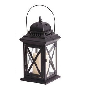 Customize Factory Bulk Selling Metal & Glass <b>Small</b> Size <b>Lantern</b> With Black Finish <b>Lantern</b> for Hotels & Home Decor Handmade - Product Image 2