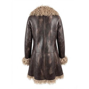 Abrigo de Invierno de Lujo para Mujer, Forrado de Seda Transpirable, con Cordón Ajustable, Prenda Exterior Informal, Suave y Cálida, Larga - Product Image 5