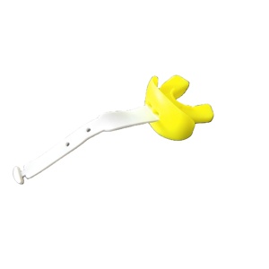 Protector Bucal de Diseño NUEVO en Azul Claro y Azul Bebé para Fútbol Americano con Correa Dorada o Amarilla para Protección Deportiva Infantil - Product Image 3