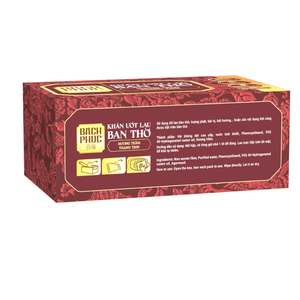 Agarwood <b>Scented</b> Altar Cleaning Wipes - 20 <b>Sachets</b> Box, Eco-Friendly Non-Woven Cloths with Castor Oil for Sacred Furniture - Product Image 1