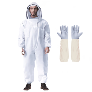 Combinaison fiable pour la récolte du miel avec voile de protection pour apiculteurs exerçant des travaux d'entretien des ruches et des activités agricoles en extérieur - Product Image 6
