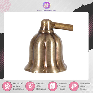 Offre Exclusive : Éteignoir à Bougies en Laiton Doré d'Origine Indienne, Qualité Supérieure, Meilleure Vente, pour Éteindre les Bougies - Product Image 5