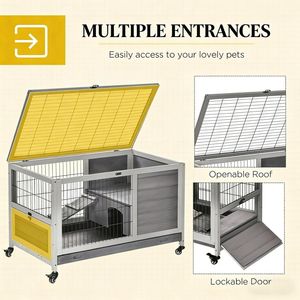 Recinto per Gatti - Gabbia per Animali Domestici di Grandi e Medie Dimensioni, Design Semplice, Facile da Montare - Product Image 6