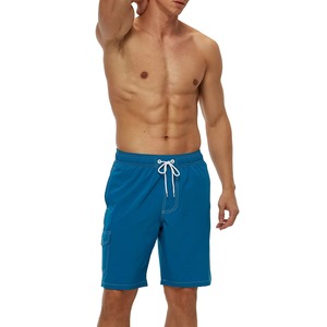 กางเกงขาสั้นสีพื้นสำหรับผู้ชาย ฤดูร้อน โพลีเอสเตอร์ กางเกงขาสั้นผู้ชายสำหรับออกกำลังกาย กางเกงกีฬาสีพื้น โลโก้สั่งทำได้ กางเกงลำลองผู้ชาย - Product Image 6