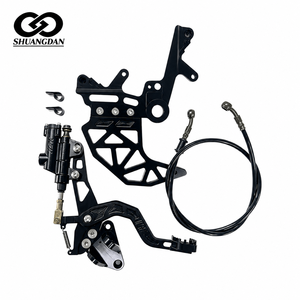 Kit Freno Posteriore a Doppio Caliper Sur Ron Ultra Bee, Sistema Freno a Pedale, Parti di Aggiornamento in Alluminio CNC - Product Image 3