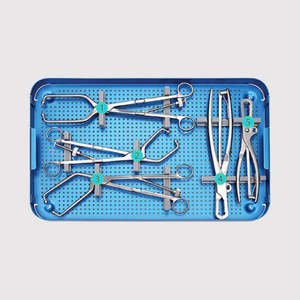 Ensemble d'instruments orthopédiques pelviens et acétabulaires pour la reconstruction de fractures, la fixation osseuse, la stabilisation, la réduction et la chirurgie - Product Image 4