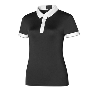 Camiseta Polo de Algodón para Mujer, Moda Casual, Manga Corta, Logotipo Personalizado, Proveedor Mayorista, Tela de Algodón Transpirable de Primera Calidad - Product Image 2