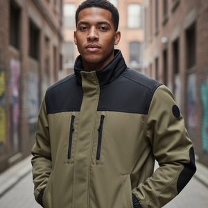 Custom Logo Hunting <b>Jacket</b> Four Way Stretch Fabric Water Repellent Finish Professional Grade Outdoor Adventure Clothing - Product Image 6