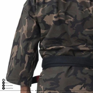 ชุดยิวยิตสูแบบกำหนดเองสำหรับ OEM ผ้าฝ้าย 100% ทอแบบเพิร์ลวีฟ ชุดกิโมโนบราซิลเลียนยิวยิตสูสำหรับมืออาชีพ ชุดฝึกซ้อมสำหรับการต่อสู้ ผู้ผลิต - Product Image 6