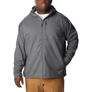 Hooded Softshell Jacket Fashionable Men <b>Waterproof</b> and Custom Made Best Breathable Material <b>Warm</b> Winter Softshell Jacket for Men - Product Image 5